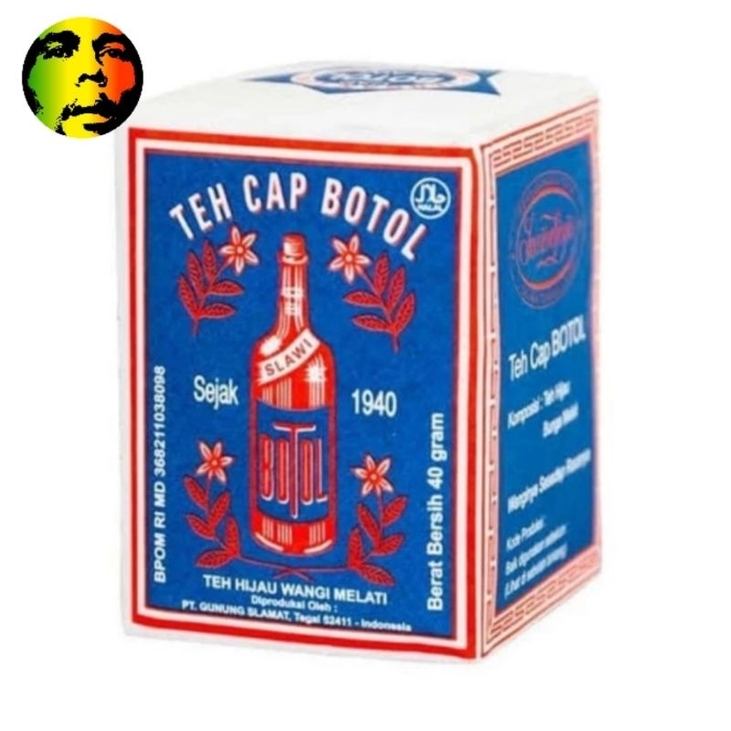 

Teh cap botol bubuk 40gram biru