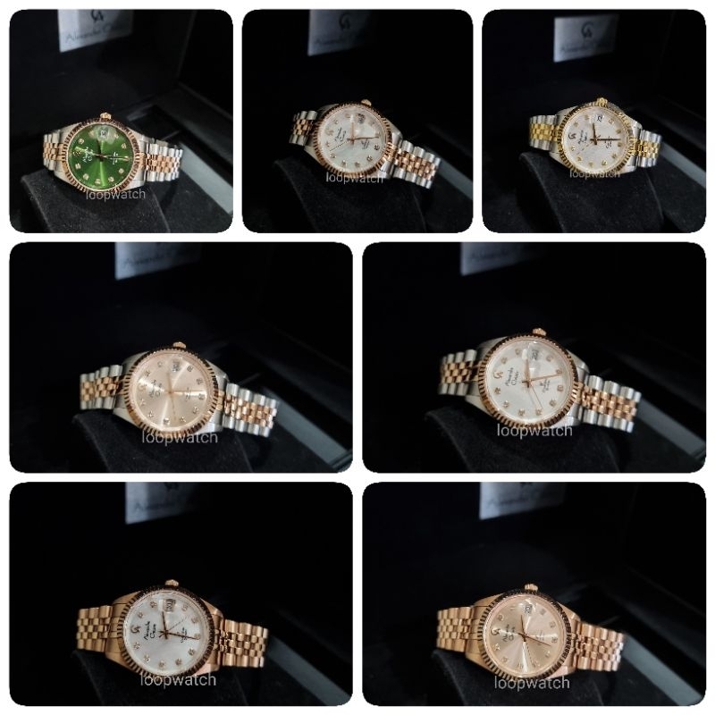 Jam tangan wanita Alexandre Christie 5013 AC5013 EKSKLUSIF