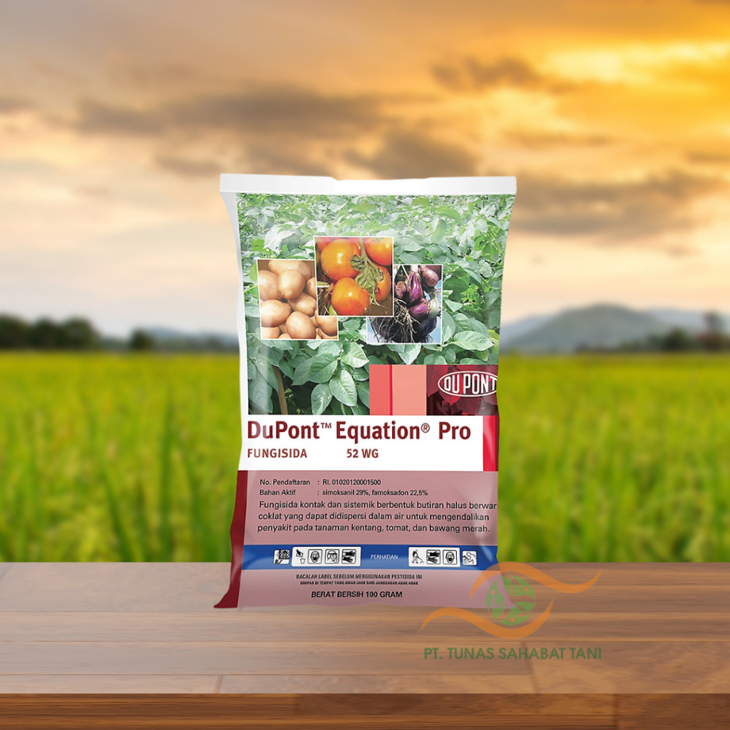 FUNGISIDA EQUATION PRO 52 WG Kemasan 30 GR - Pengendali Hama Serangga Tanaman Kentang Busuk Daun & B