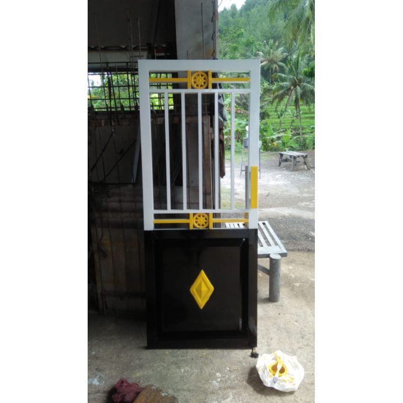 pagar, teralis, kanopi, pintu besi, ranjang besi