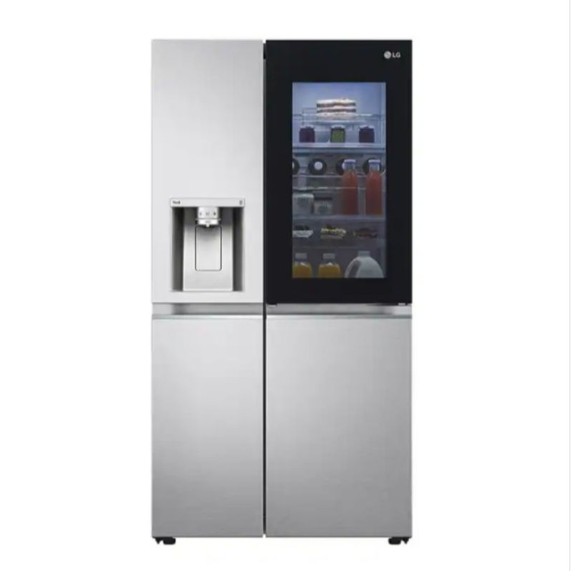 Kulkas Side by Side LG GC-X257CSEW Auto Ice Maker Dispenser InstaView