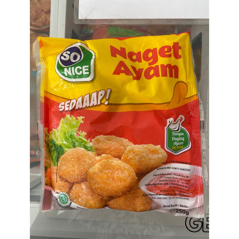 

Sonice Nugget Ayam 250gr