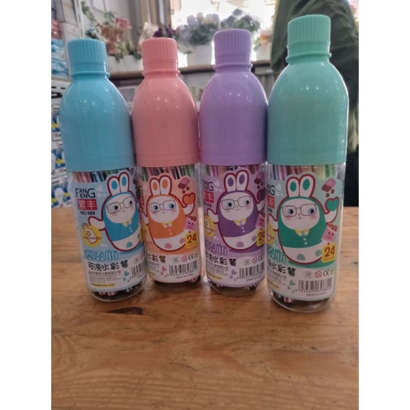 

Spidol Set Pastel Lengkap Colouring Kemasan Botol Lucu
