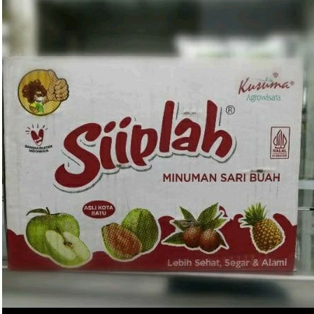 

minuman sari buah apel SIIPLAH khusus Gojek atau Grab