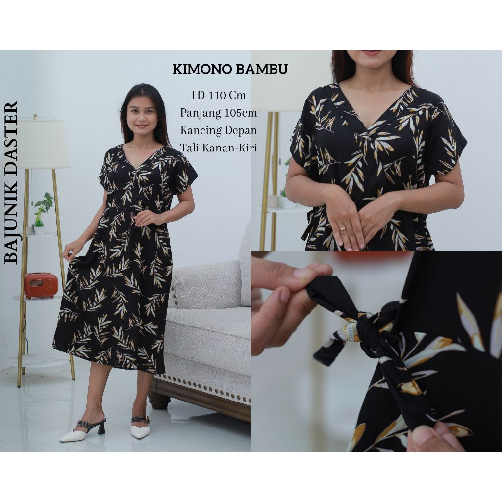 DASTER KIMONO / DASTER MOMMY / DASTER LUCU / KIMONO WANITA / DASTER HOME / HOME DRESS