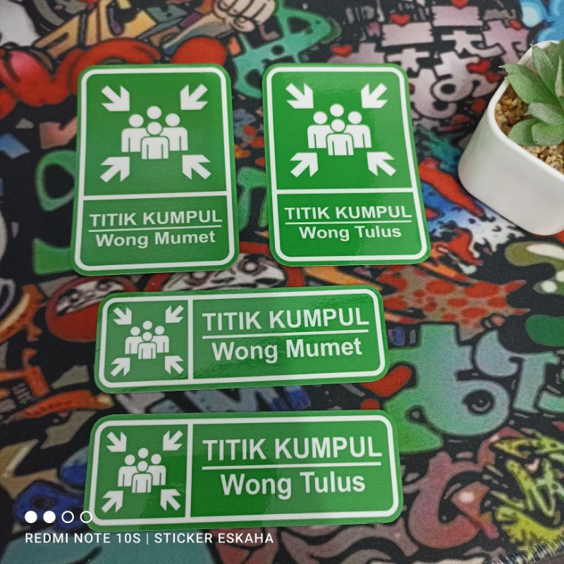 Stiker Titik Kumpul Wong Mumet Wong Tulus