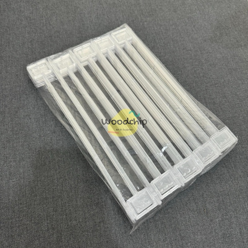 

BRANDS FESTIVAL Stick card kotak transparent 1 PACK isi 100 pcs stik kartu ucapan stick card serbuuu !