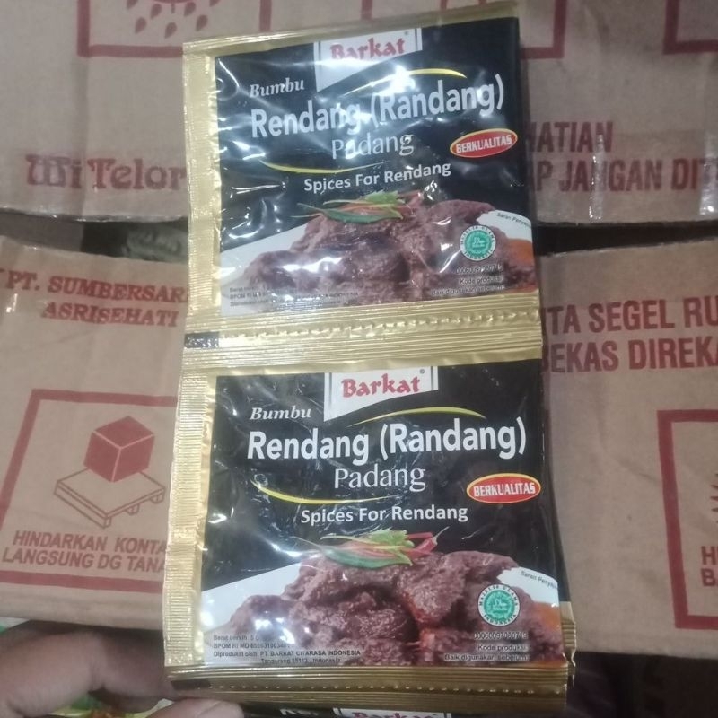 

Barkat bumbu randang shaset rentengan