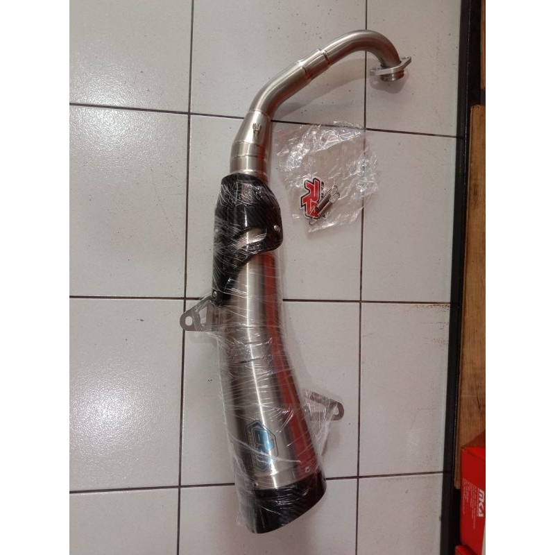 Knalpot  R9 SS H2 Series Titanium Xmax250,X.Max250 New