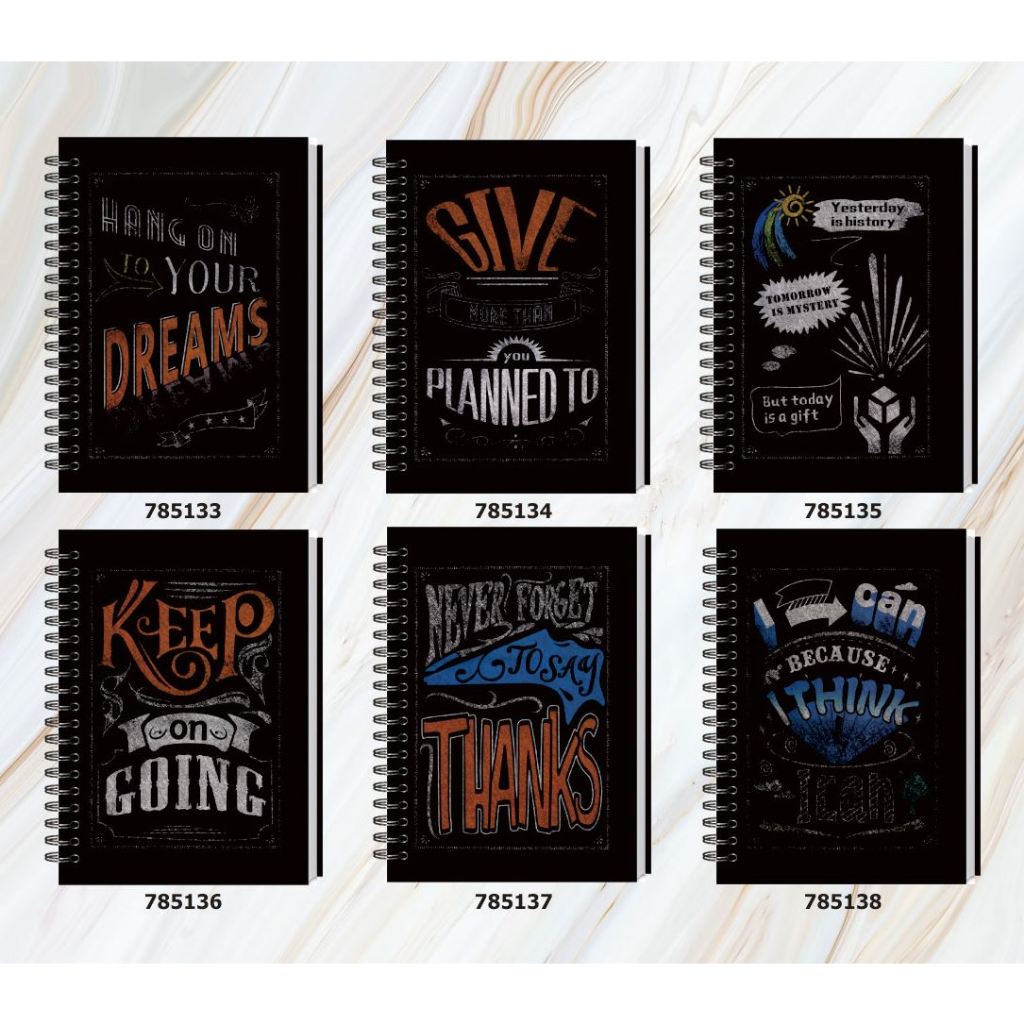 

Spiral Notebook A6 / AMZ / Set 20 / 3516