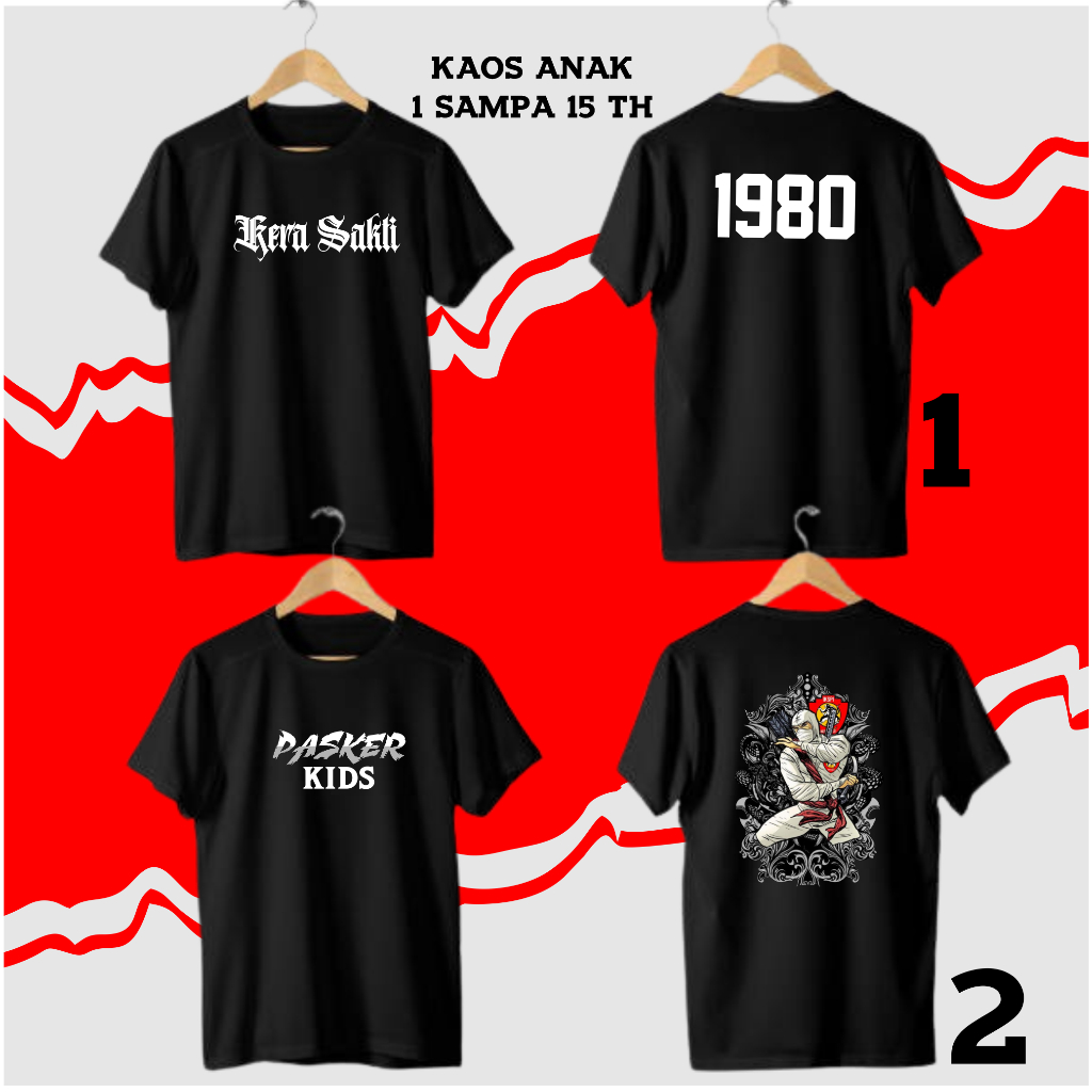 kaos ikspi kera sakti anak
