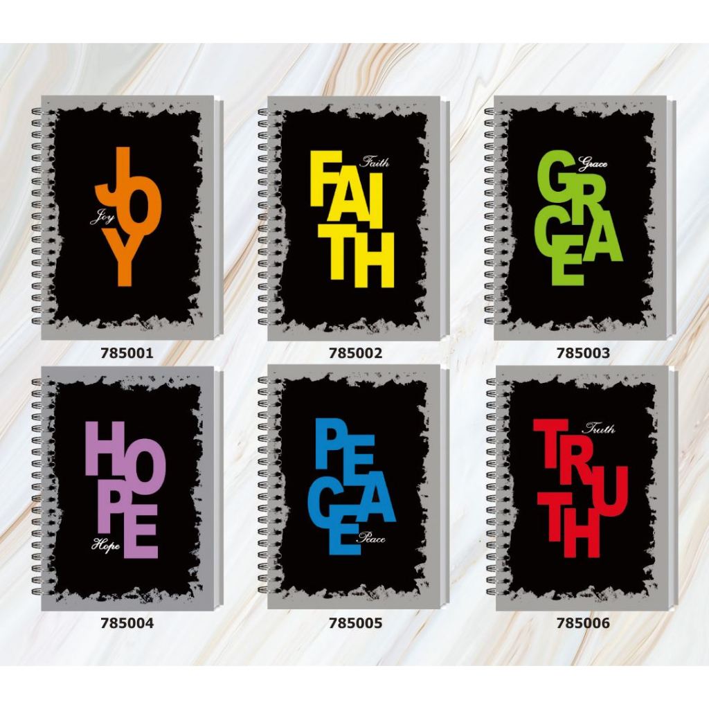 

Spiral Notebook A6 / Joy / Set 60 / 3556