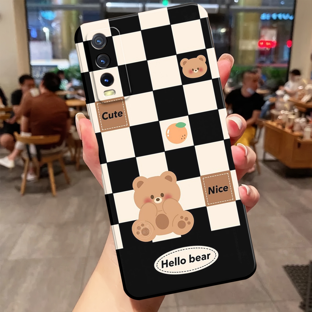 CASE VIVO Y12S/Y20/Y20S - SOFTCASE PRO CAMERA VIVO Y20/Y20S/Y12A/Y20A/Y20i/Y12S - FULL MOTIF - CUTE 