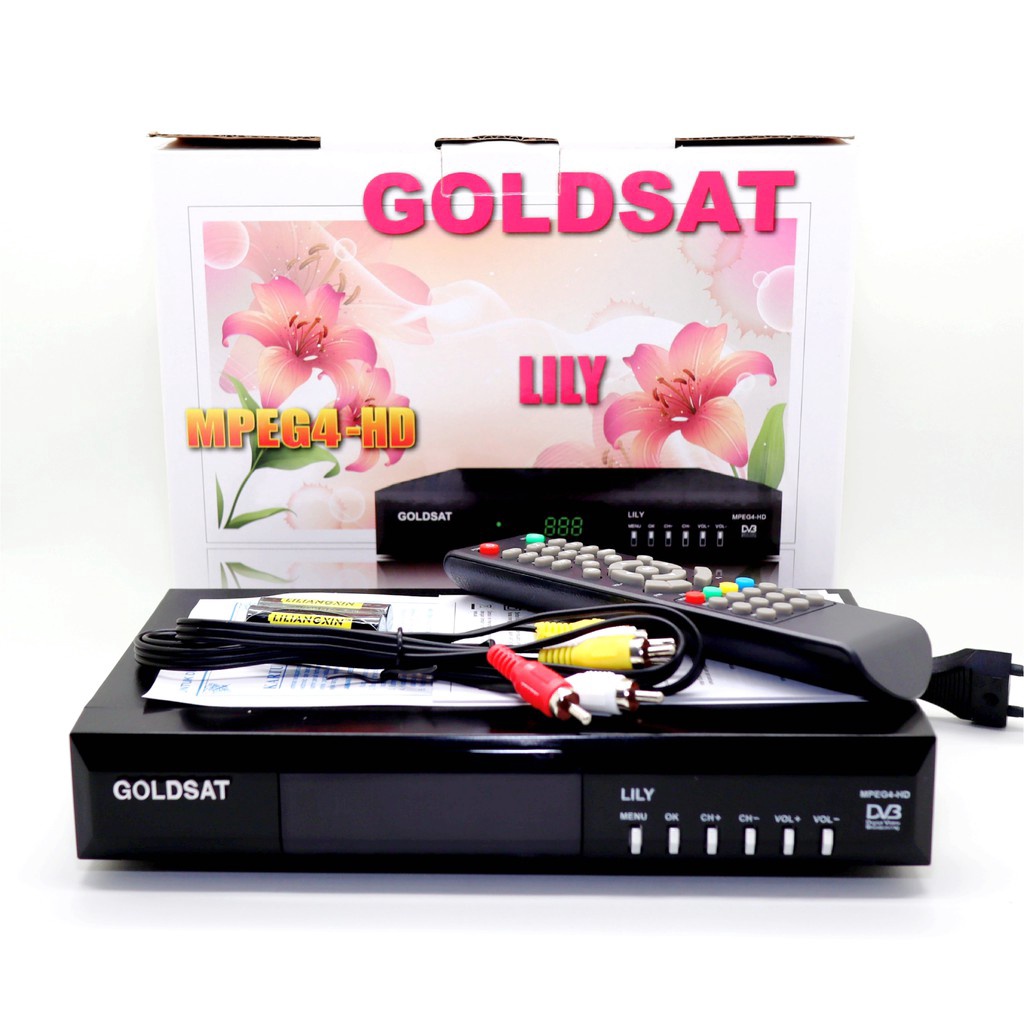 ✨12.12✨ Receiver Parabola Mpeg4 HD GOLDSAT grosir