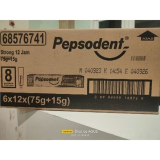 Pepsodent 75gr+15gr kartonan