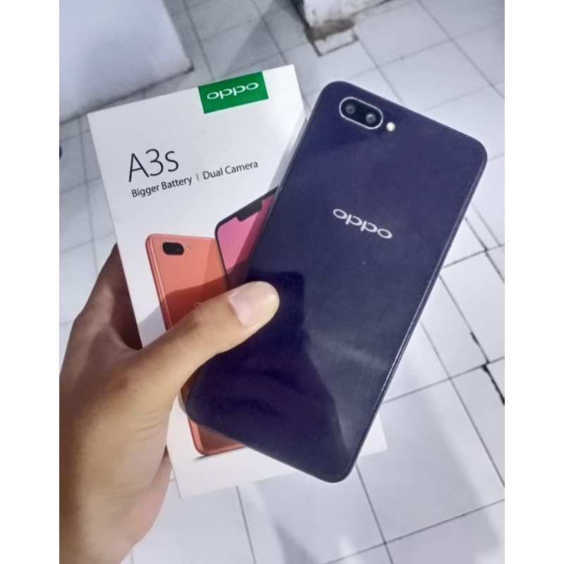 HP Oppo a3s RAM 2/16 second mulus bergaransi