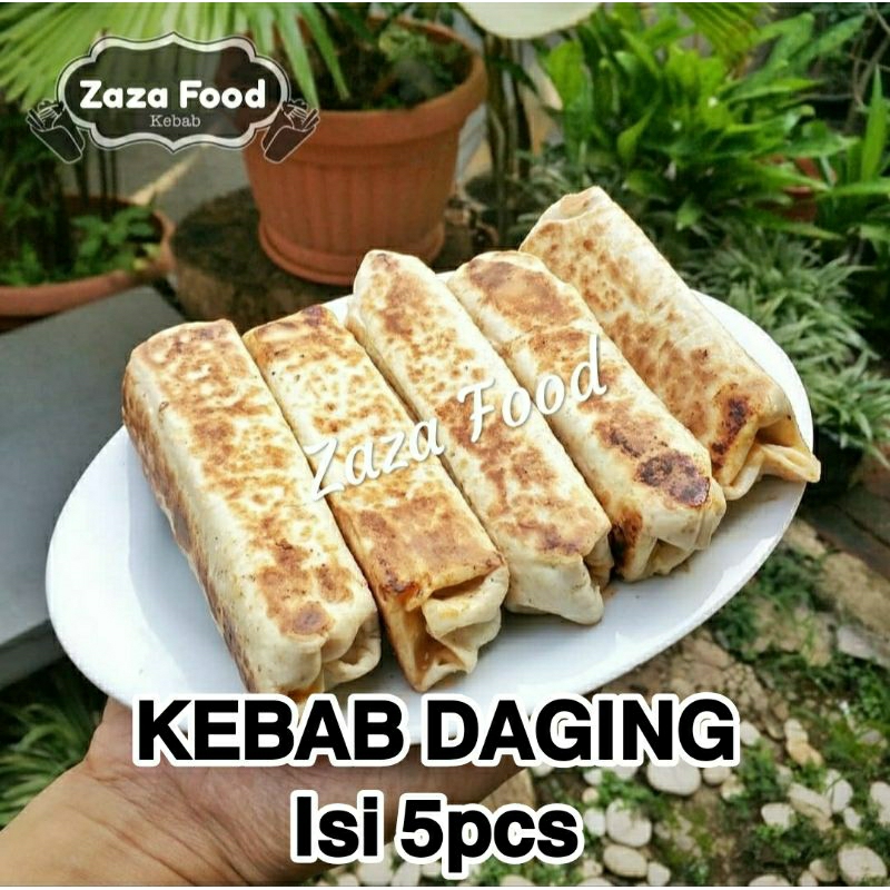 

Kebab Daging Ukuran Besar isi 6pcs Kemasan Frozen
