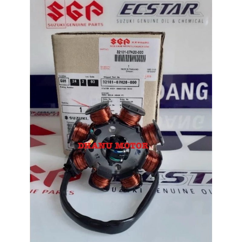 stator assy spul spull smash titan 110 original