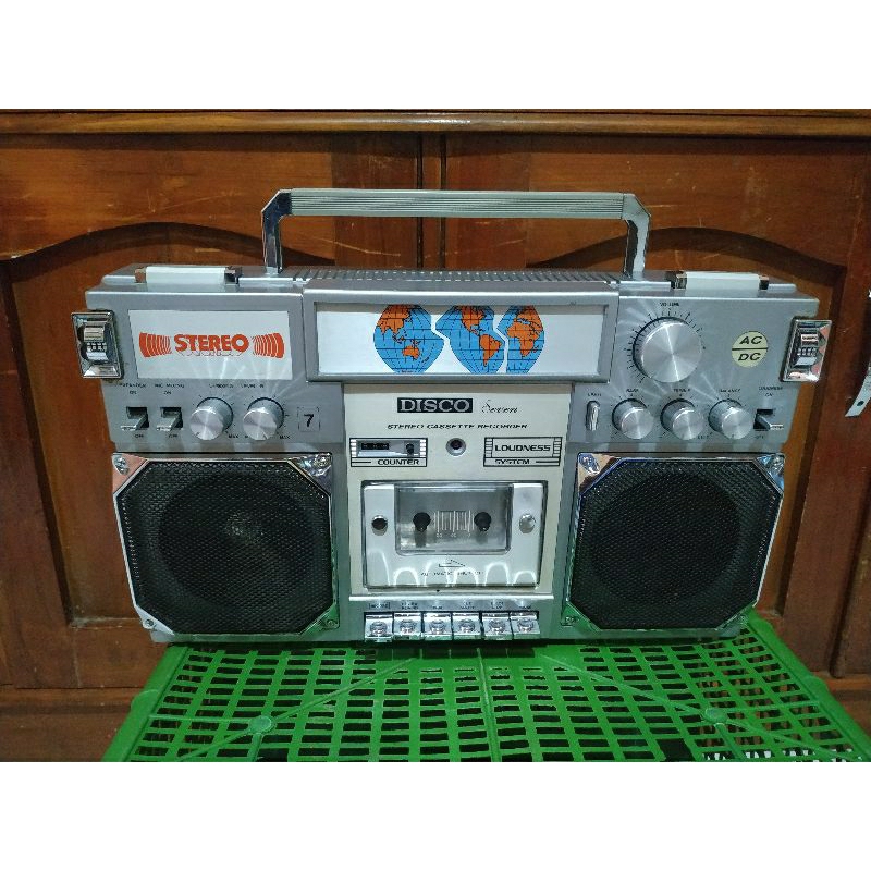 tape boombox disco seven original