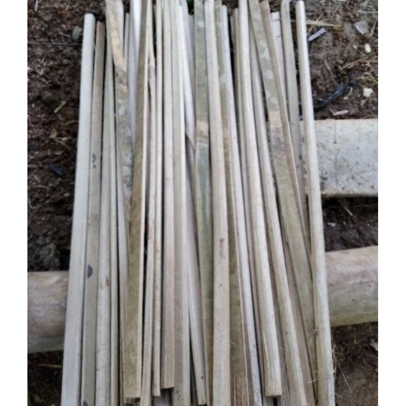 BAMBU AJIR UKURAN 100cm / BAMBU BILAH / BILAHAN BAMBU / PENYANGGA TANAMAN