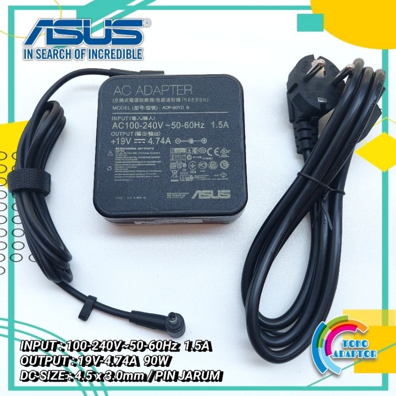 Adaptor Charger Asus VivoBook 14X K3405 K3405V K3405VA K3405VC K3405VF OLED M1403 M1403Q M1403QA M34