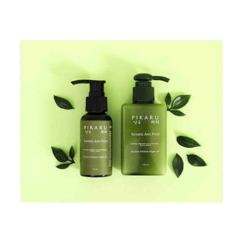 Pikaru Keratin Treatment Anti Frizz Pelurus Rambut
