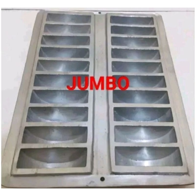 CETAKAN KUE PUKIS JUMBO 20 LUBANG BANDROS TEBAL