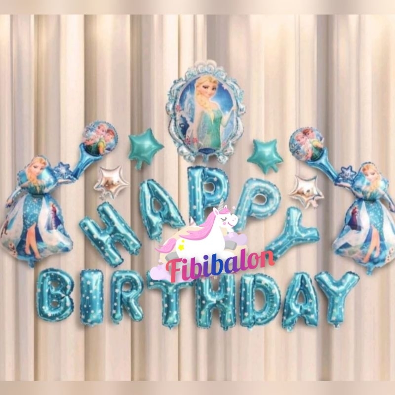 Paket Hemat Dekorasi Frozen/Dekorasi Ulang Tahun Anak