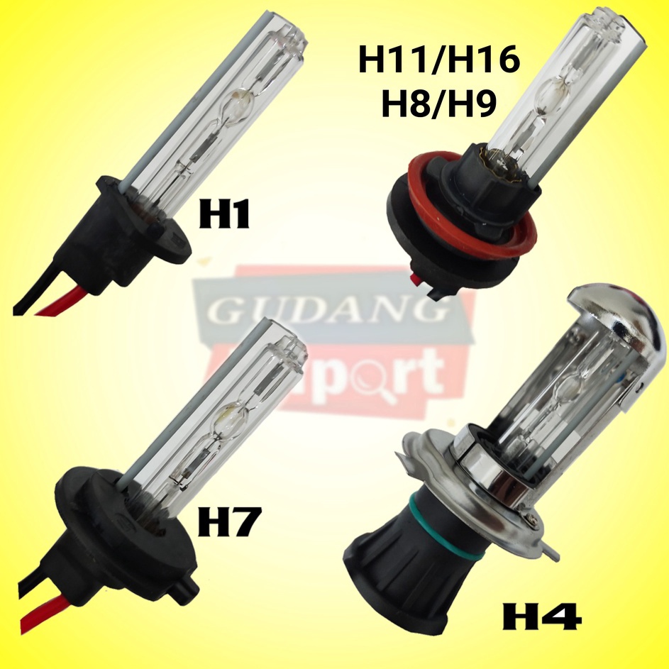 ➸➚✣ BOHLAM LAMPU HID MOBIL H4 H1 H11 H7 H16 HB3 HB4 35 WATT 55 WATT 6000K PUTIH 35W 55W Best Product