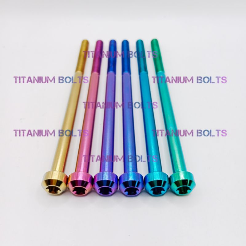 Baut Titanium Bolts GR5 M6x120 Original