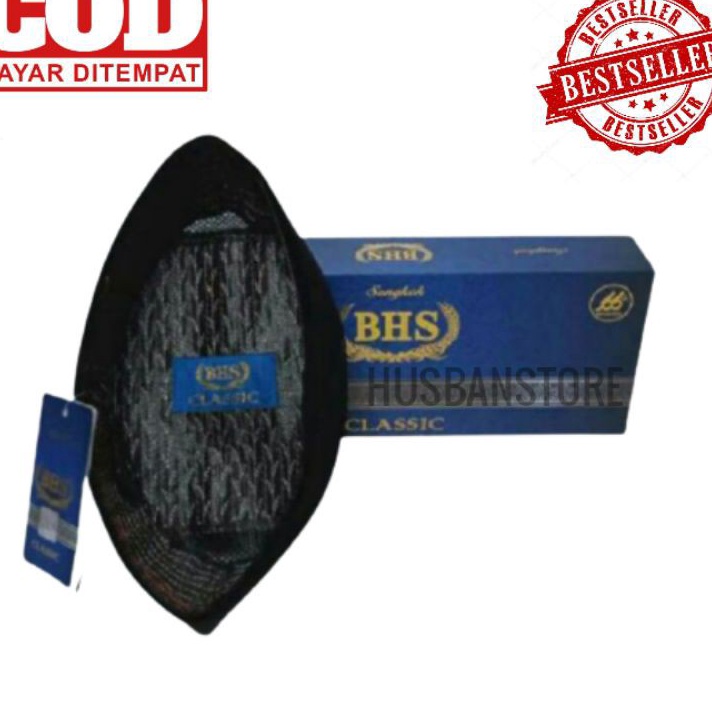 Terbaru Peci BHS Songkok Hitam ac Tinggi 8 9 dan10-Peci Bhs Classic
