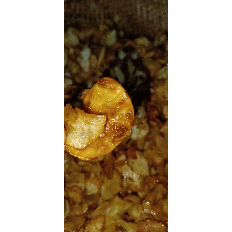 

njajan you "kripik singkong pedas manis