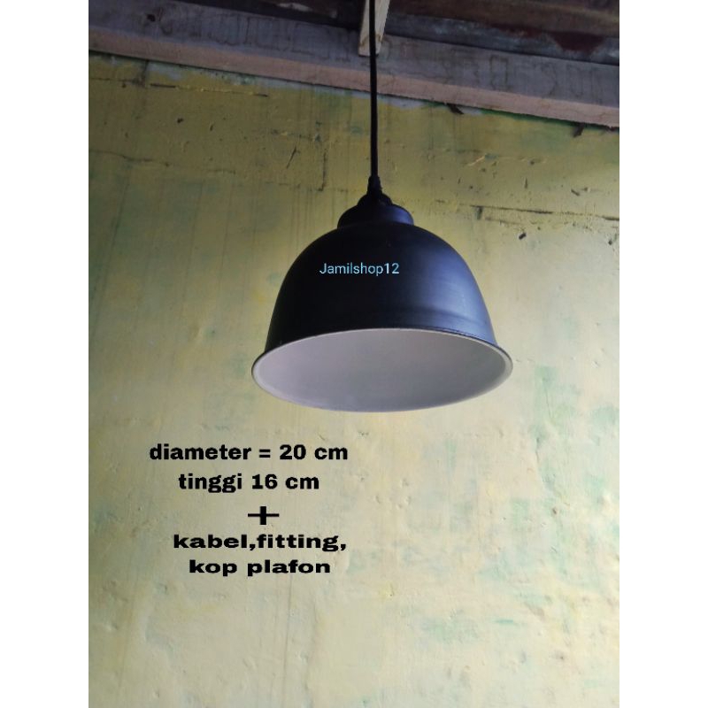 Kap lampu gantung minimalis