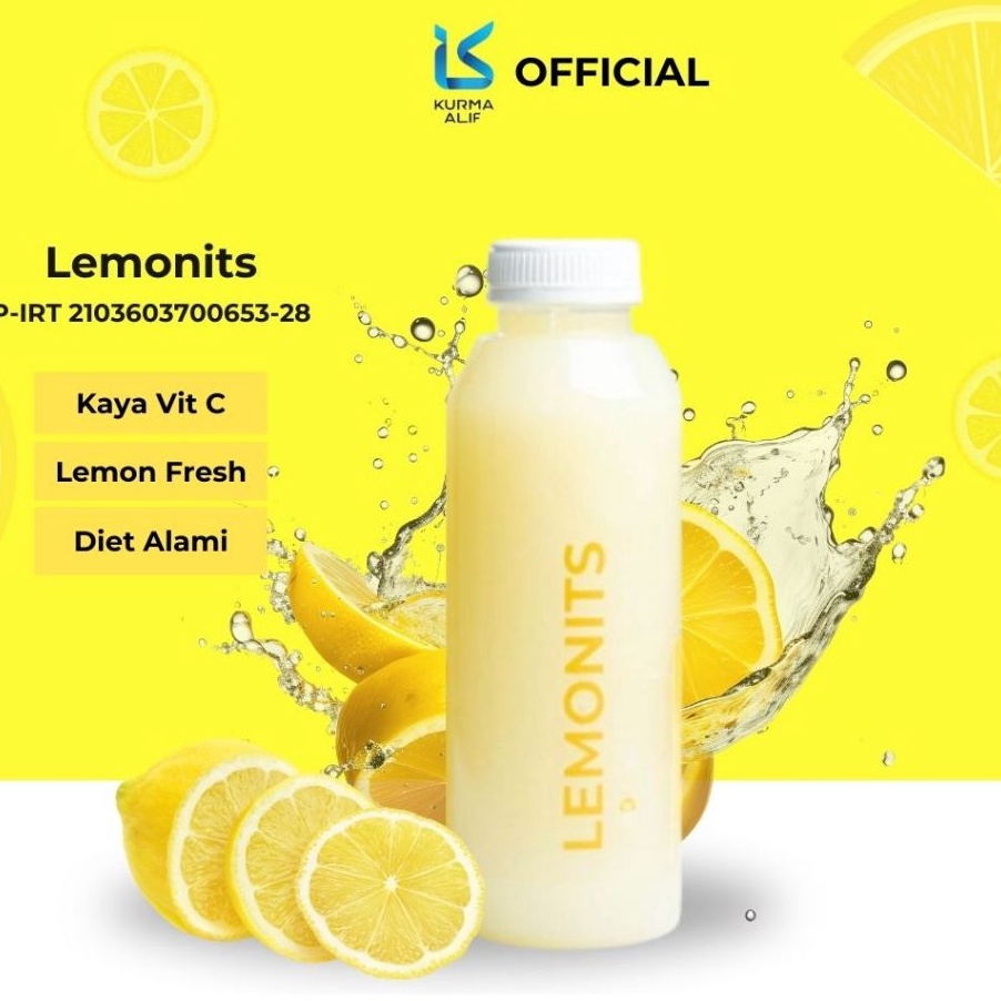 

MODEL VWH196 Sari Lemon Asli Lemonits 500 ml Original Minuman Diet Alami Detox Sehat