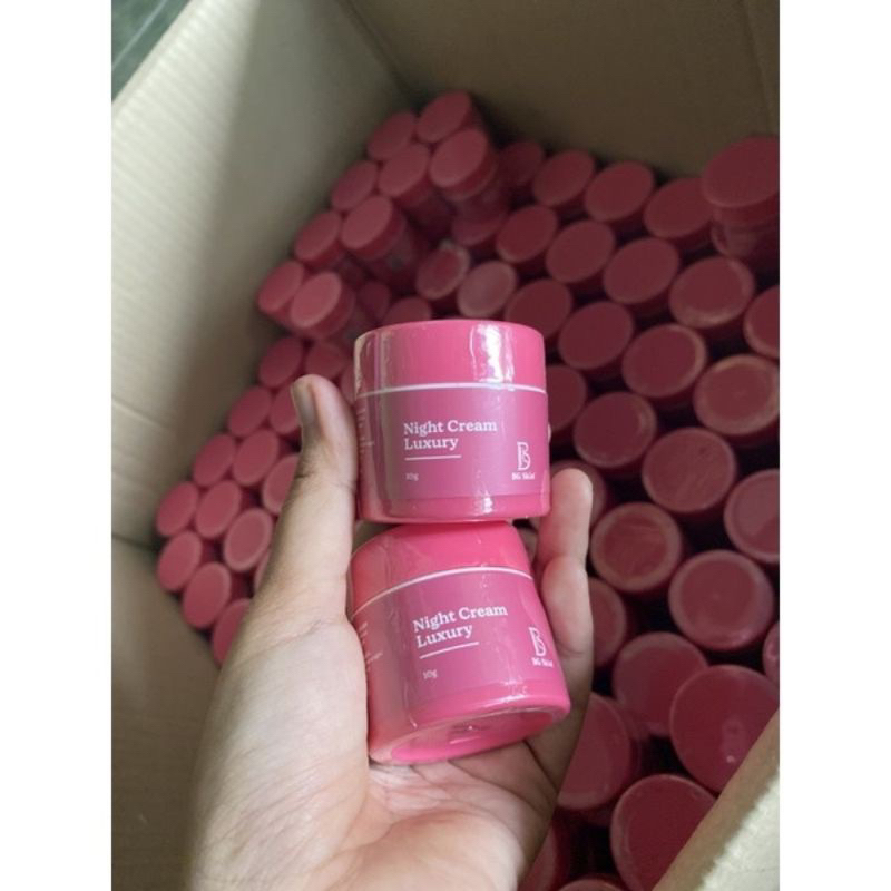 ECER CREAM MALAM NIGHT CREAM LUXURY BEAUTY GLOW BG SKIN RADIANCE