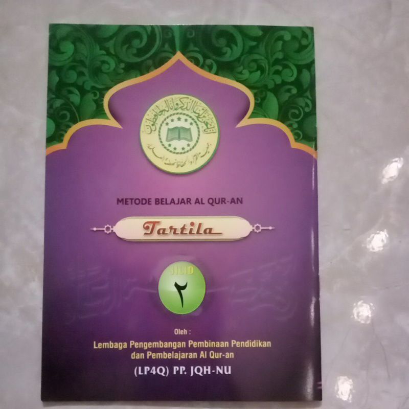 Buku Tartila jilid 2 Mudah belajar membaca Alquran