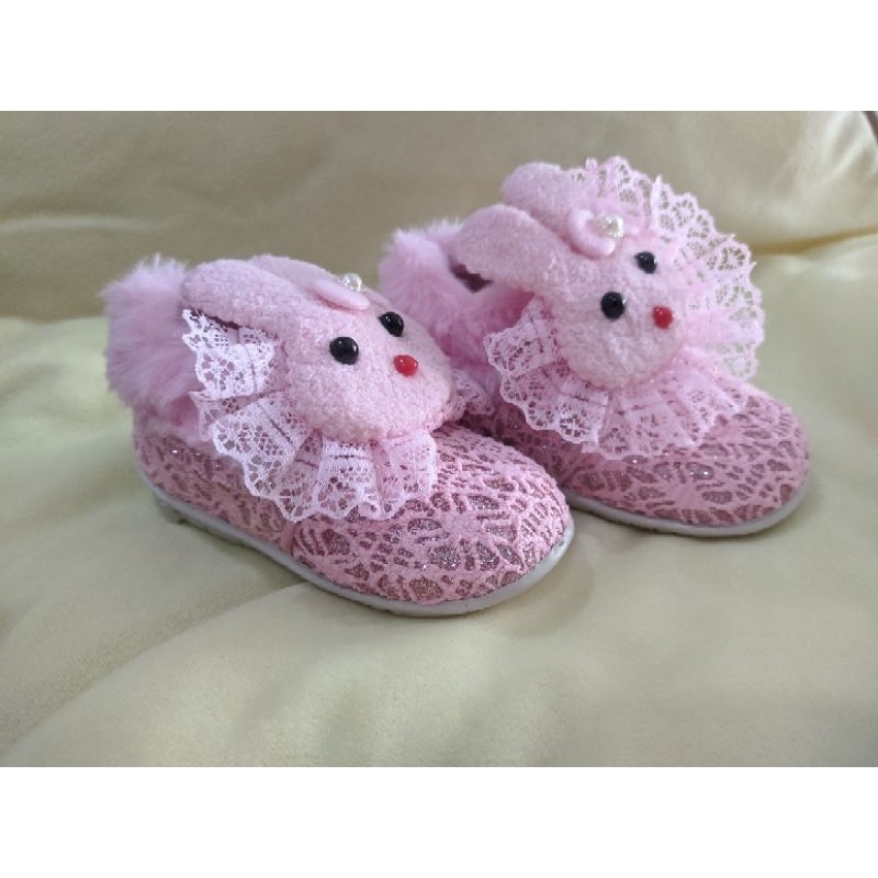 Grosir sepatu bayi perempuan brukat 2 tahun belajar jalan murah kekinian