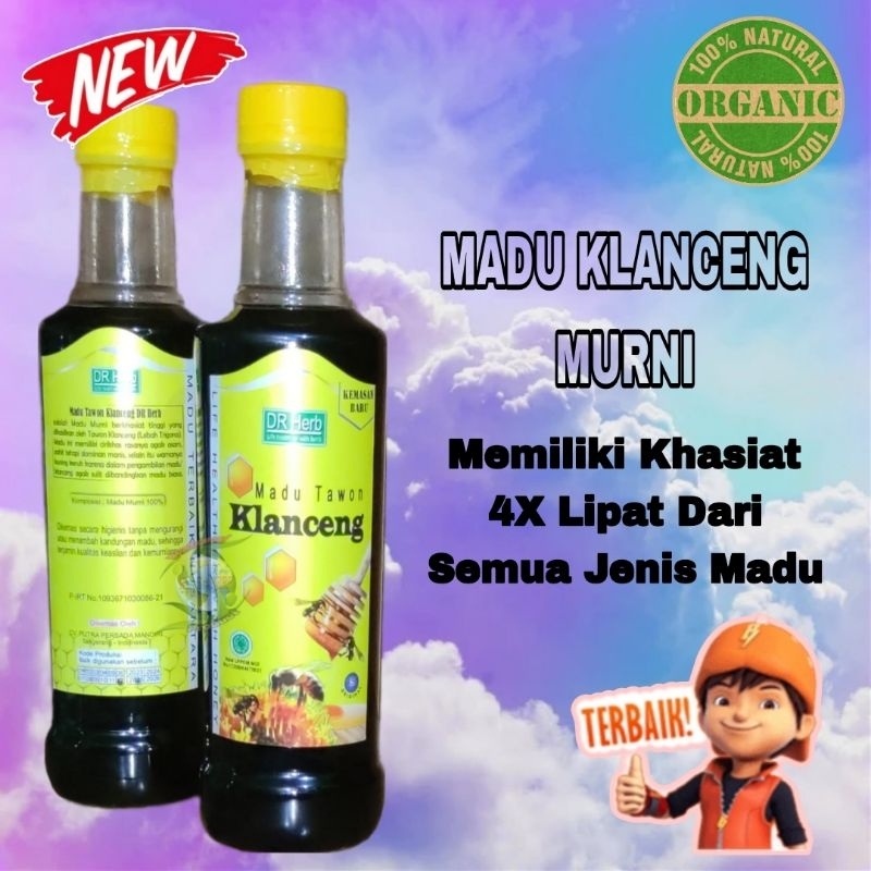 

MADU KLANCENG ASLI 100% MURNI ORIGINAL DAN BERGARANSI