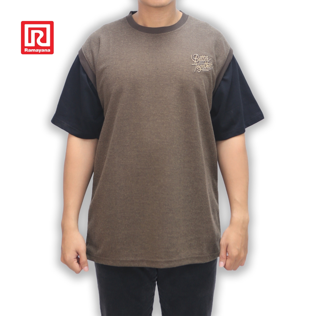 Ramayana - RAF TSHIT CORAK S/S KOMBINASI