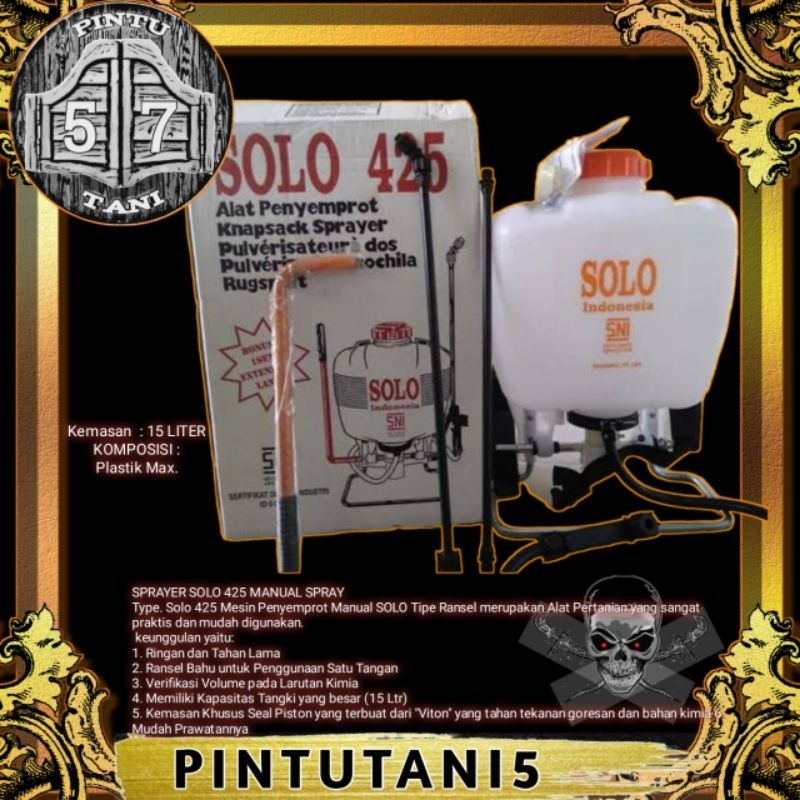 SPRAYER MANUAL SOLO 425