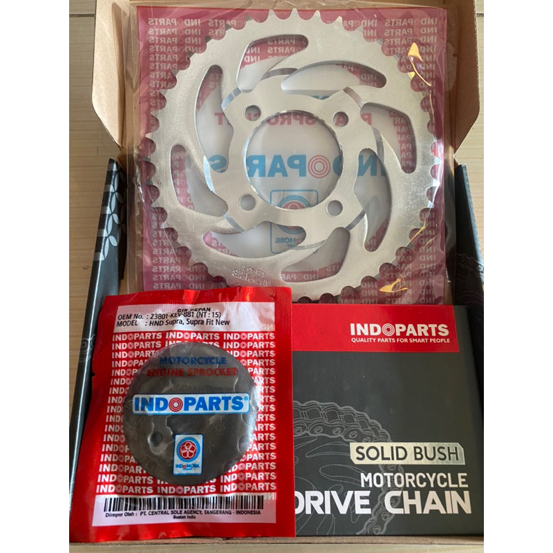 gear set indoparts supra kev