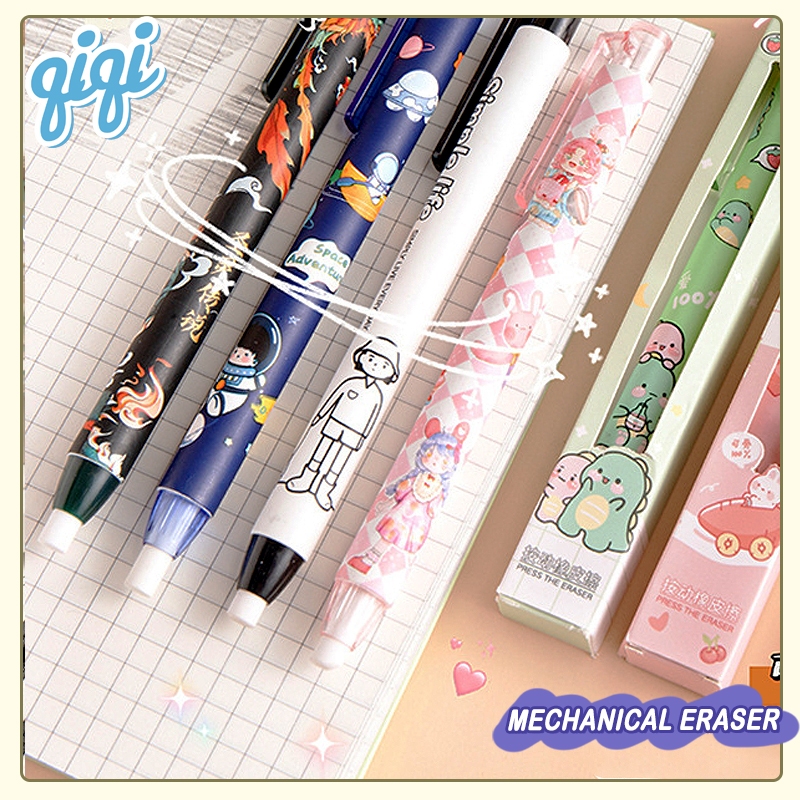 

PENGHAPUS PENSIL MEKANIK/MECHANICAL ERASER/HAPUSAN PENSIL MEKANIK/Penghapus Pensil Mekanik /Mechanical Eraser /Penghapus Bentuk/Mechanical Eraser - Qiqi Treasure