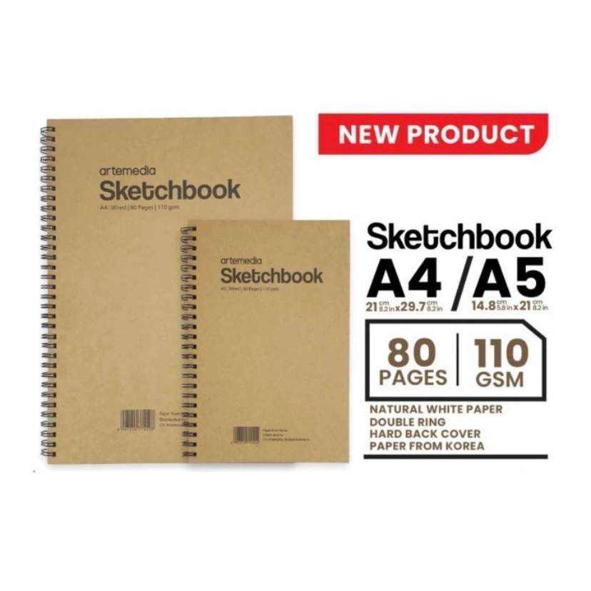 

buku sketsa a4 sketchbook