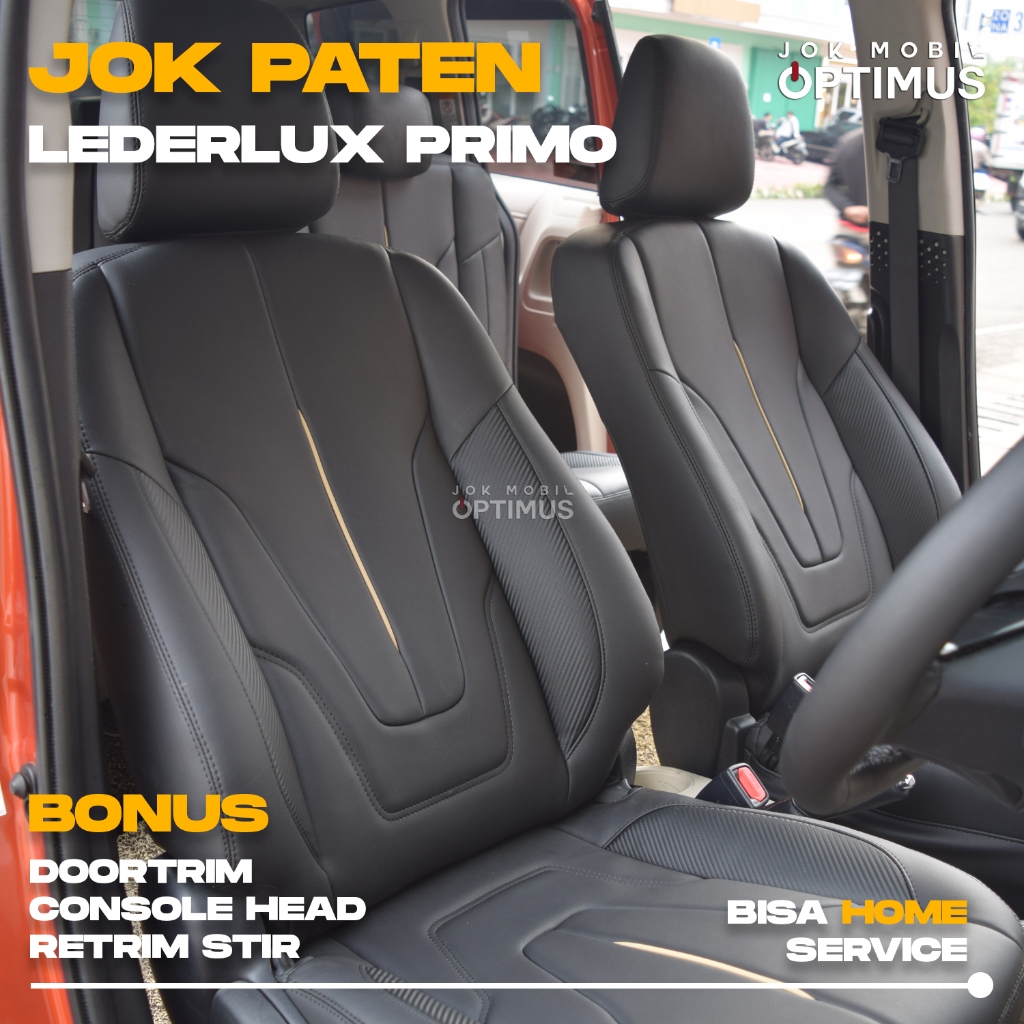 Sarung Jok Paten Mobil Avanza Bahan Kulit Lederlux Primo