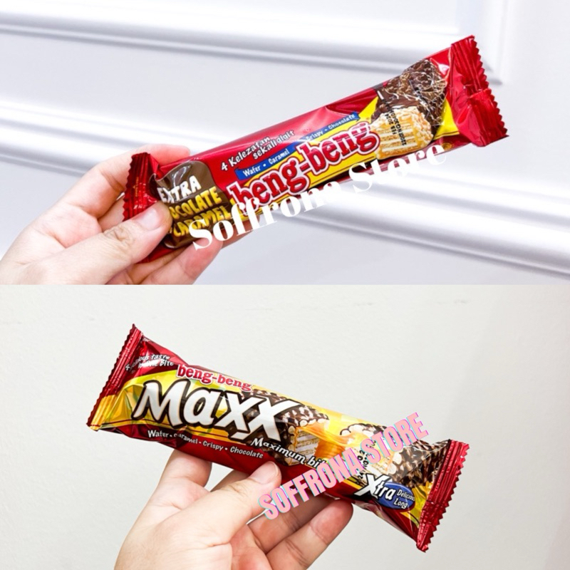 

beng beng ecer coklat dan beng beng maxx biskuit dengan caramel nikmat PILIH DI VARIASI