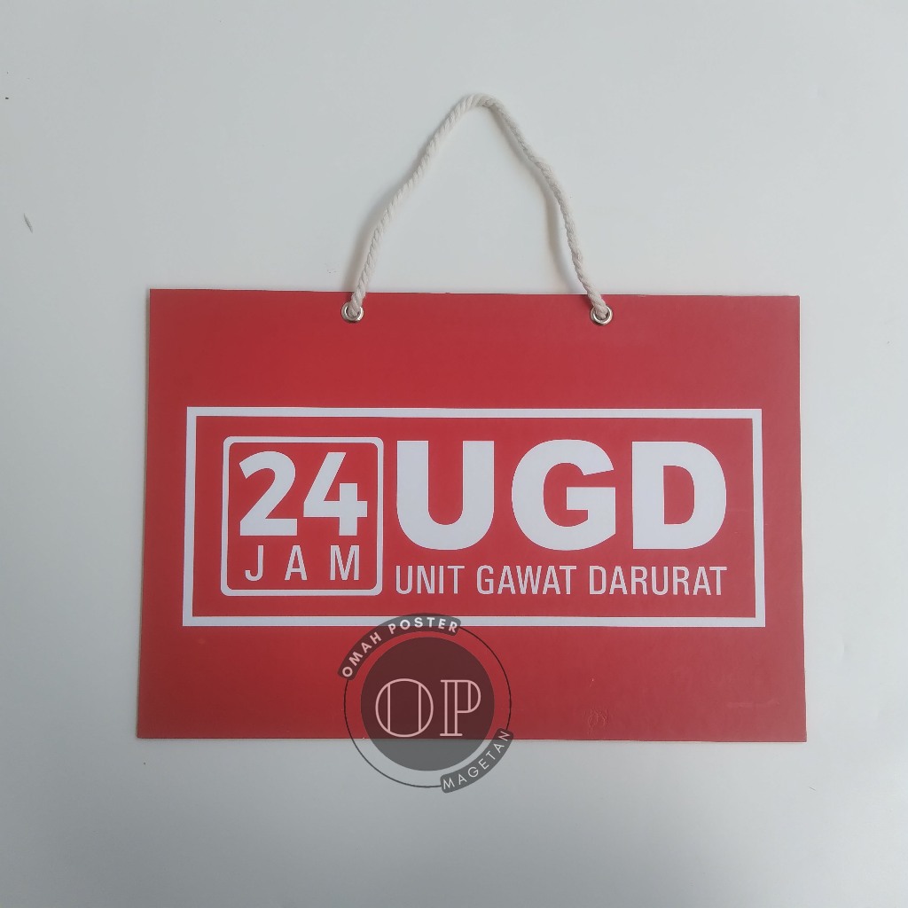 

Hard Poster UGD 24 Jam - Sedang Ada Tindakan