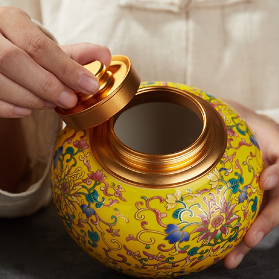 Tempat Daun Teh Kopi / Tea Leaves Storage Jar 1326