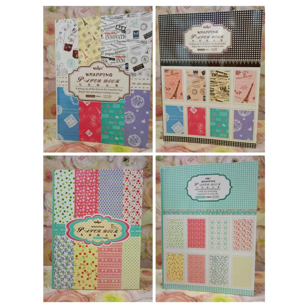 

Wraping paper book kertas kado