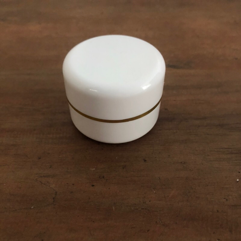Pot krim 10 gram 10gr pot second putih / transparan