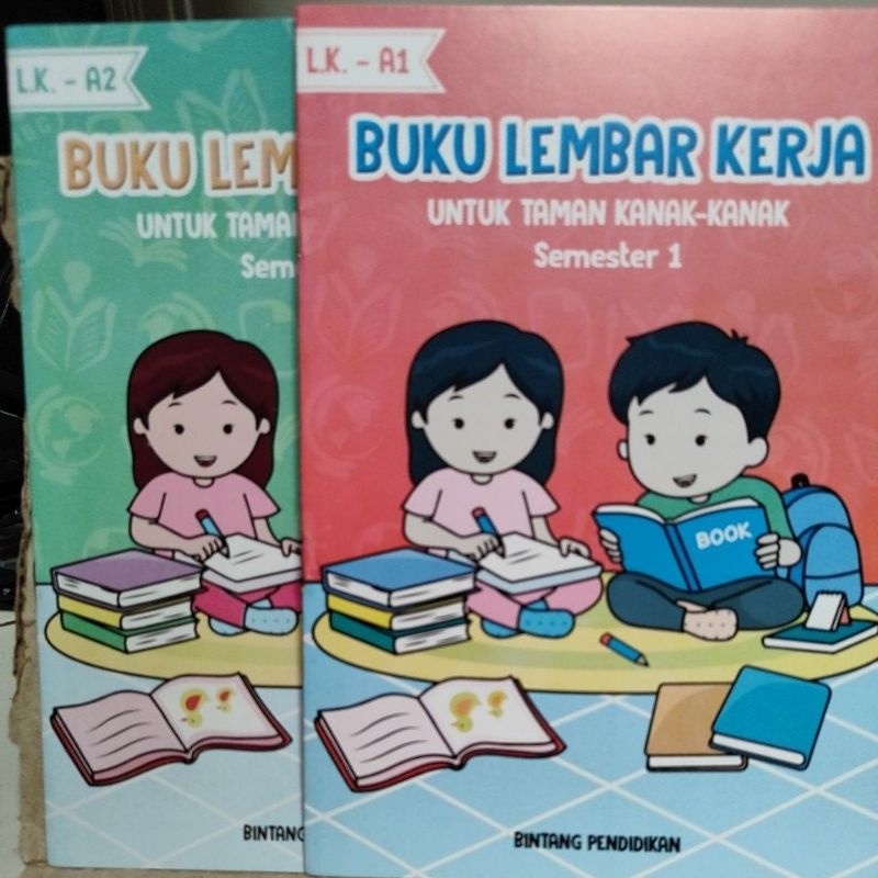 Buku Lembar Kerja TK kelompok A